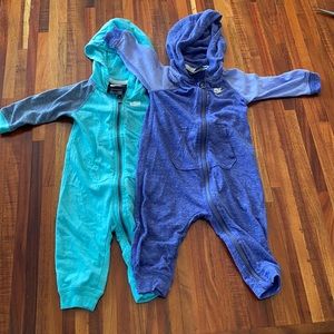 Bundle of Baby Nike Zip ups